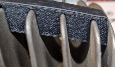 Zündapp Kühlrippen Dämpfungsgummi für den Minitherm Zylinderkopf hinten passend 278-02.130 TPU